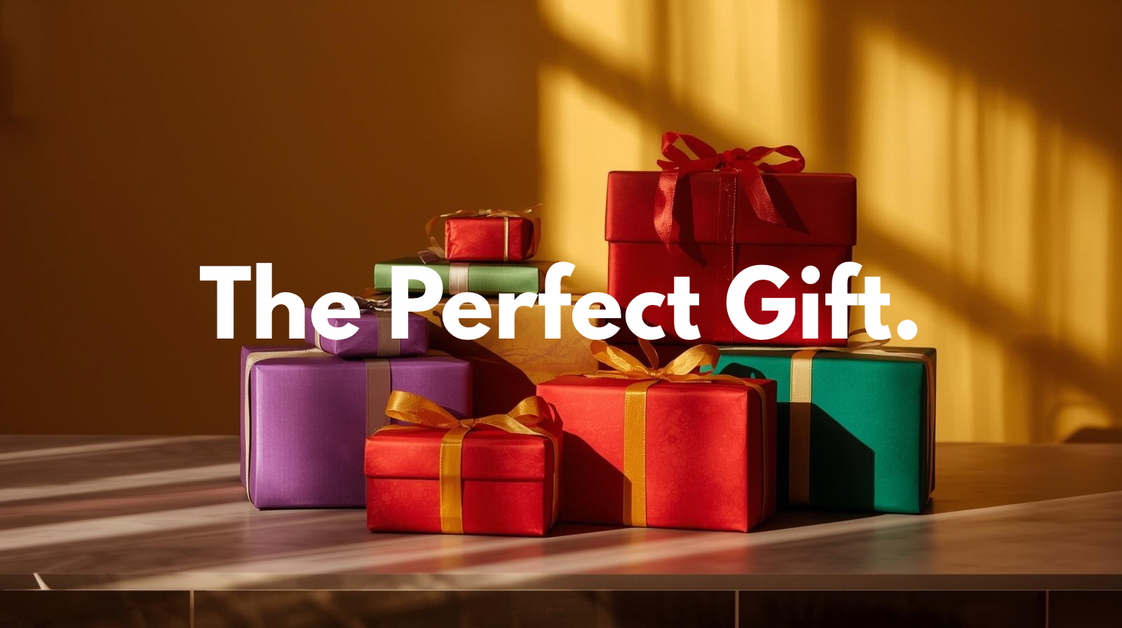Colorful gift boxes with ribbons, ideal for candles as the perfect gift for every occasion.