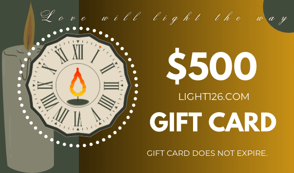 $500 Light126 gift card