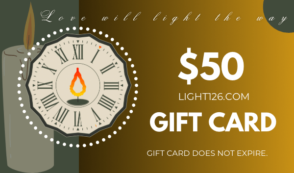 $50 Light126 gift card